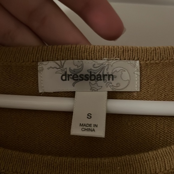 Dressbarn - Tan Sweater - Small - Good condition - Picture 2 of 2